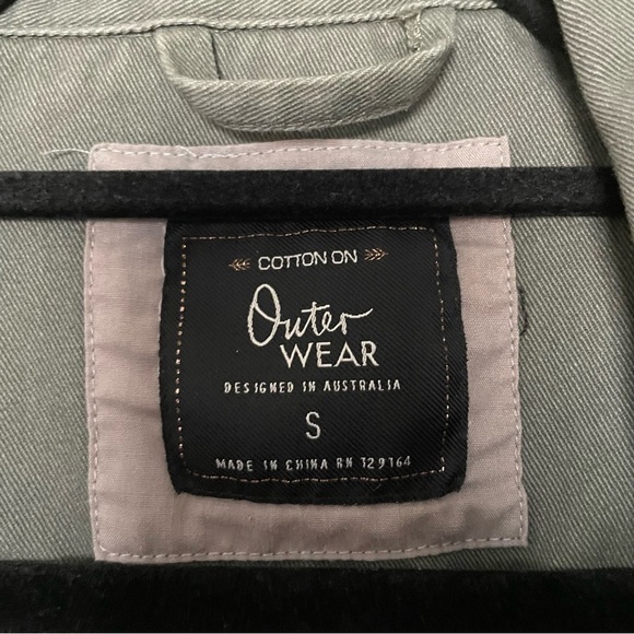 Cotton On Green Utility Jacket - Picture 3 of 7